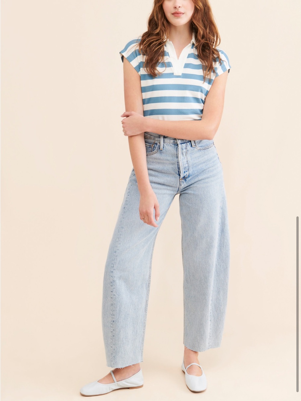 Driftwood Parker balloon leg jeans